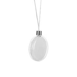 Kalėdų eglutės papuošalas - diskas Ø 7,5 cm, skirtas sublimacijai