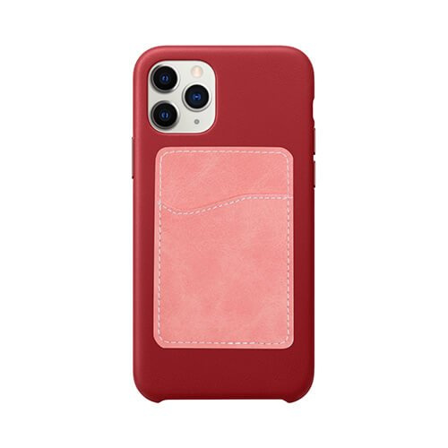 Tarjetero de piel para smartphone sublimación - rosa