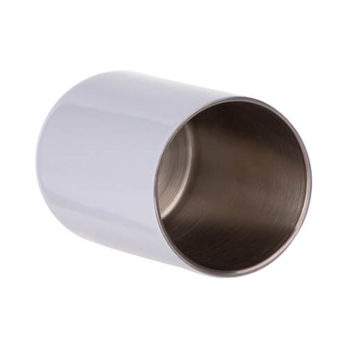 Cană fără mâner 350 ml din oțel inoxidabil pentru sublimare - alb