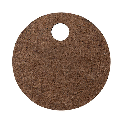 Navneskilt af fiberplade til 480 / 600 / 540 / 750 ml krus til sublimering - hjul