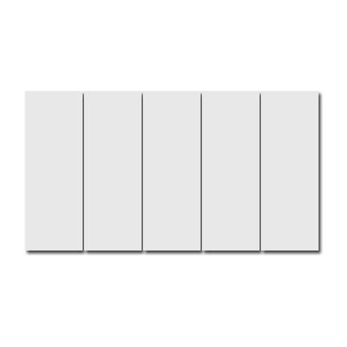 5 tk. vildist pad 4 x 8,5 cm sublimatsioon termotransfeer