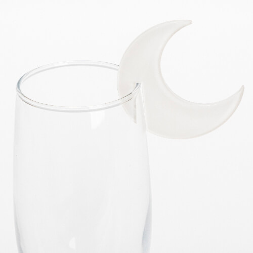 Cintre en verre acrylique pour sublimation - lune