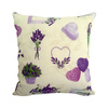 38 x 38 cm linen cover for sublimation printing - Lavender