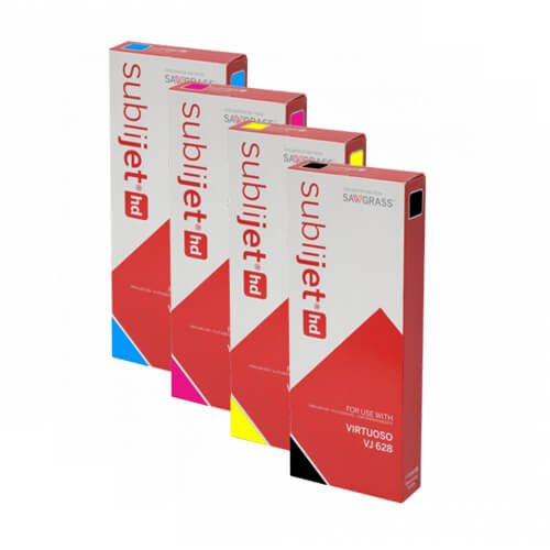 Sawgrass SubliJet-HD CMYK geel-tindid Virtuoso VJ628 jaoks