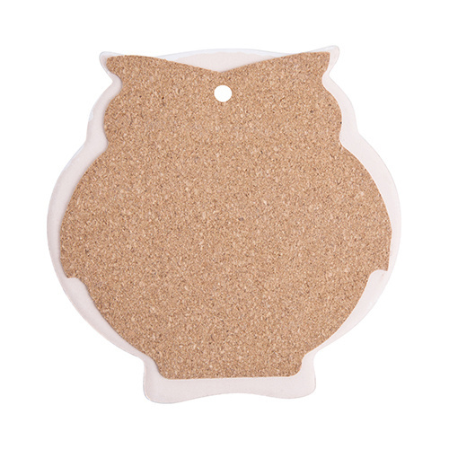 Ceramic coaster for sublimation – the owl