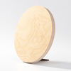 Marco de fotos redondo de madera contrachapada para sublimación - Ø 20,3 cm