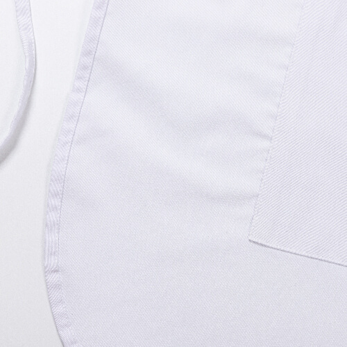 Adult's white apron with pocket for sublimation