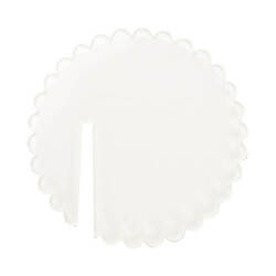 Акрилна стъклена закачалка за сублимация - cogwheel