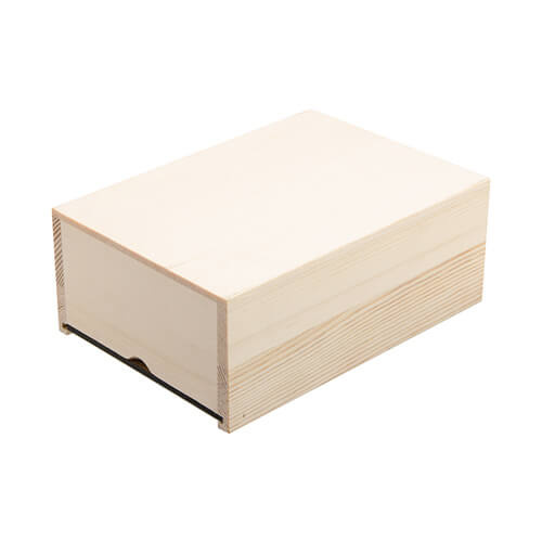 Boîte en bois pour sublimation - grande