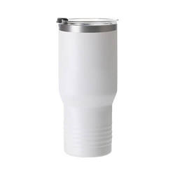 Mug inox 650 ml pour sublimation - blanc mat