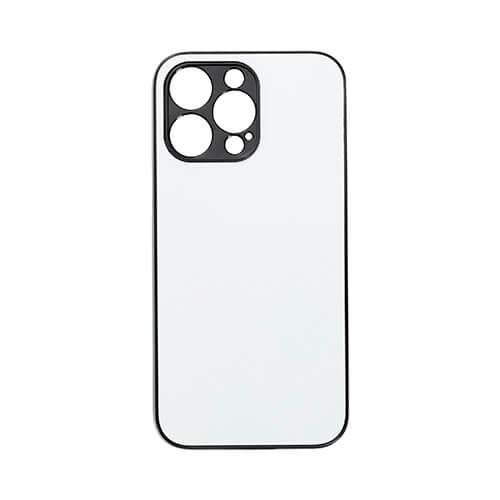 Coque en plastique noir pour iPhone 14 Pro Max pour sublimation