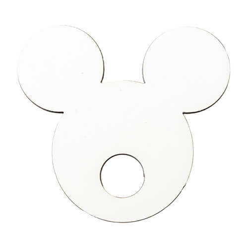 Fiberboard name badge for 480 / 600 / 540 / 750 ml mug for sublimation - Mickey