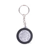 Keychain for sublimation keys - tape measure in tire