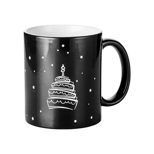 Mug magique gravée HAPPY BIRTHDAY