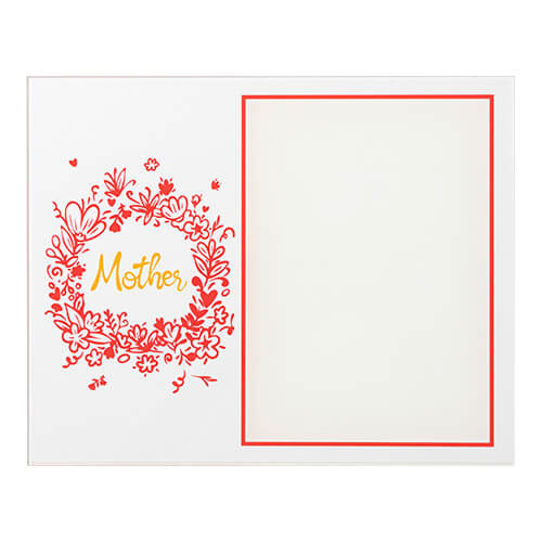 Stikla rāmis sublimācijai - 20 x 25 cm - Mom