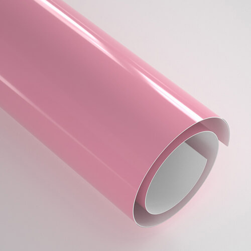 Self-adhesive foil 30.5 x 30.5 cm - 20 sheets - Glossy Pink