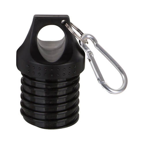 Nerezový uzáver s karabínou pre bidóny BGHS01