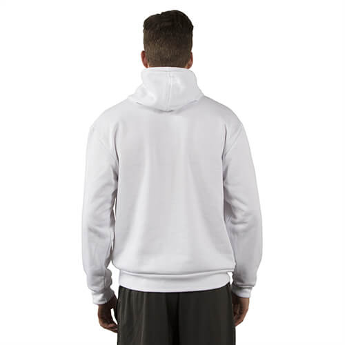 Sweat-shirt Vapor Capuche pour sublimation - blanc
