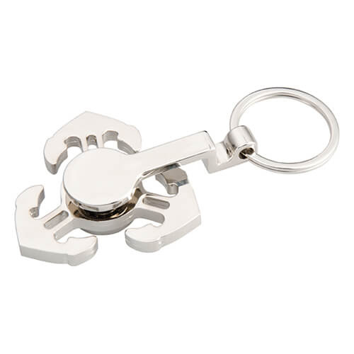 Metalni privjesak za ključeve - spinner za sublimaciju - Sidro