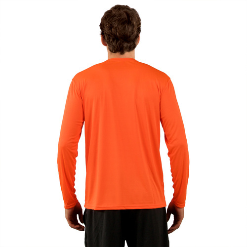 Solárne tričko s dlhým rukávom na sublimáciu - Safety Orange
