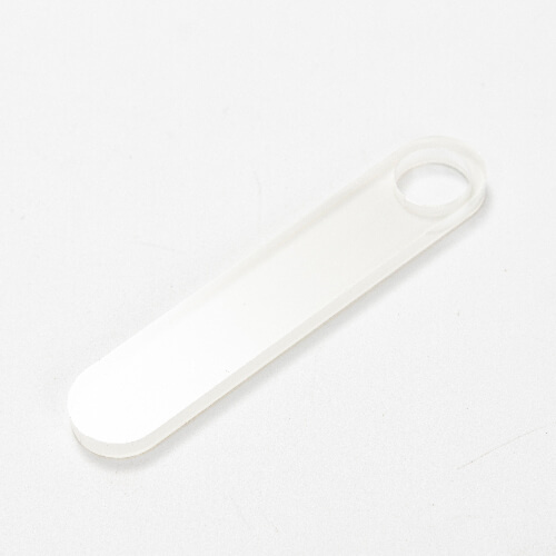Acrylic name badge 8.1 x 1.6 cm for sublimation