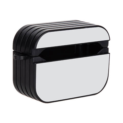 Nabíjací box na slúchadlá AirPods Pro na sublimáciu - čierny