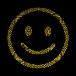 Zirkonia-ark til termisk overførsel - smil