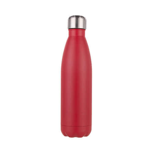 Bidon - nápojová fľaša 500 ml na sublimáciu - matná červená