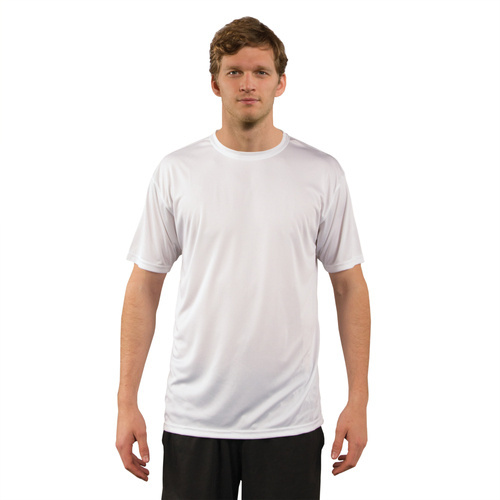 T-shirt Solar Manches Courtes Homme pour sublimation - blanc