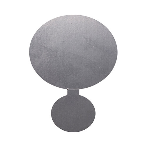 Aluminum frame for sublimation - oval