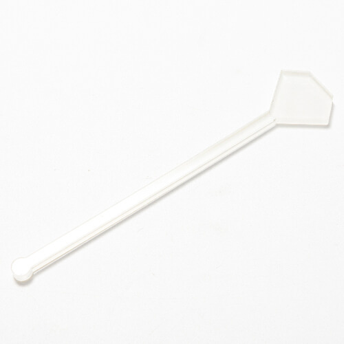 Agitador de bebidas acrílico 15 cm para sublimación - diamante