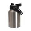 Stainless steel 2000 ml travel bottle with sublimation handle - silver