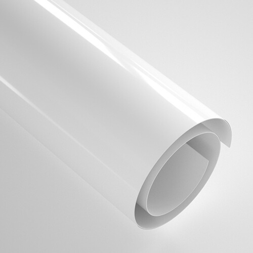 Samoljepljiva folija 30,5 x 30,5 cm - 20 listova - Sjajno bijela