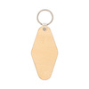 Double-sided plywood key ring for sublimation 
