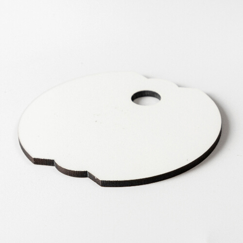 Placa de identificación de fibra para taza de 780 / 900 / 1050 / 1260 ml para sublimación - bud