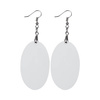 Cercei din MDF pentru sublimare - oval