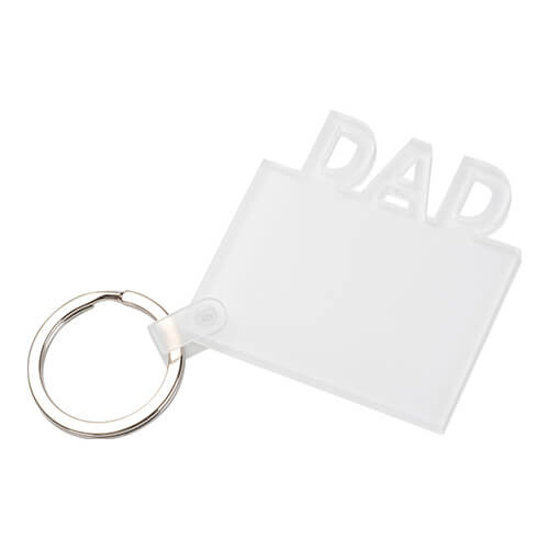 Acryl sleutelhanger voor sublimatie - Papa