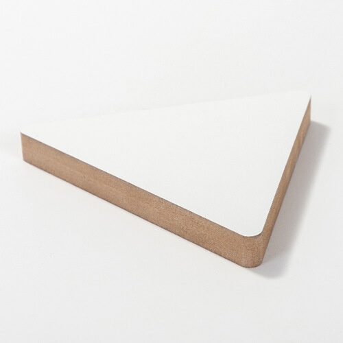 Kolmiomainen MDF-kuvakehys sublimaatiota varten - 12,7 x 15,2 cm