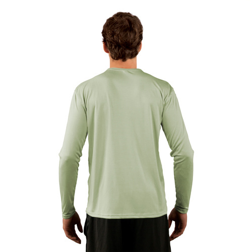 T-shirt Solar Manches Longues Homme pour sublimation - Sage