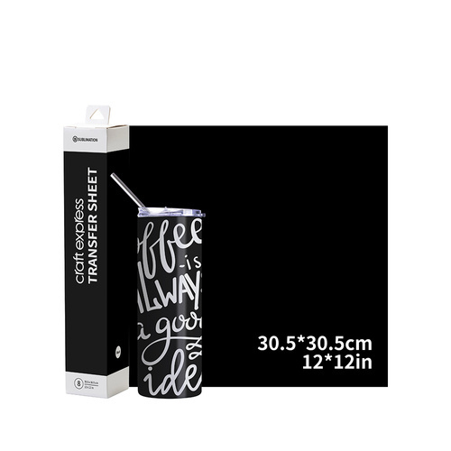 "Craft Express" transfero lapas juodas 30,5 x 30,5 cm - 8 vnt.