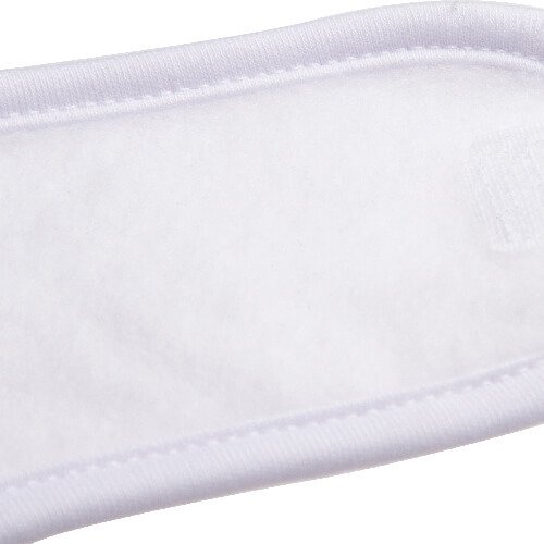 Fleecelappu sublimaatiota varten - valkoinen