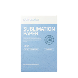 Papier pour sublimation 279 x 432 mm Craft Express - 110 feuilles