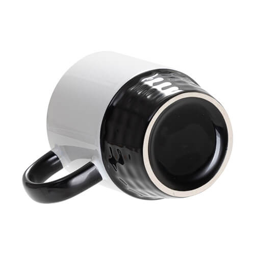 Stackable 300 ml mug for sublimation - black