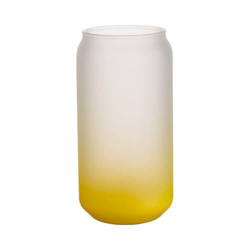 Verre dépoli pour sublimation 550 ml - dégradé chaux