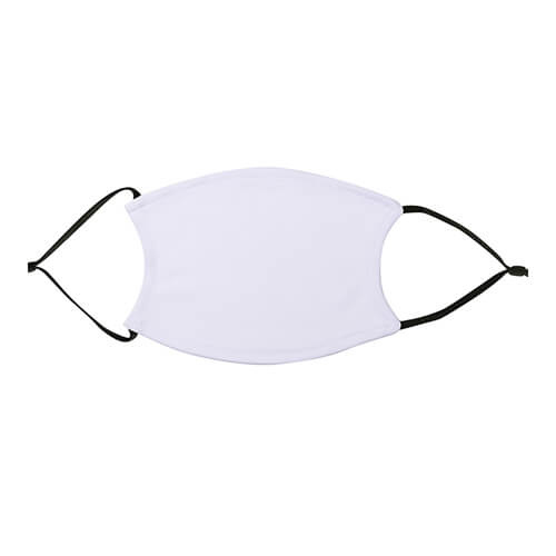 Velika maska za lice sa sublimacijskim filterom (crne elastične trake)