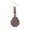 Porte-clés en cuir avec ceinture / Etui AirTag pour sublimation - gris