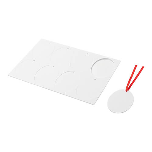 Car fragrance hanger for sublimation - oval