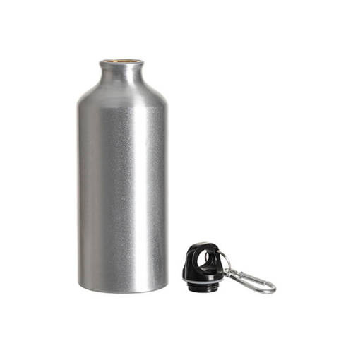 Silver turistvattenflaska 600 ml Sublimation Thermal Transfer