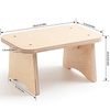 Taburete infantil de madera contrachapada para sublimación