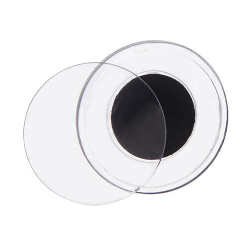 Acrylic frame with magnet - round